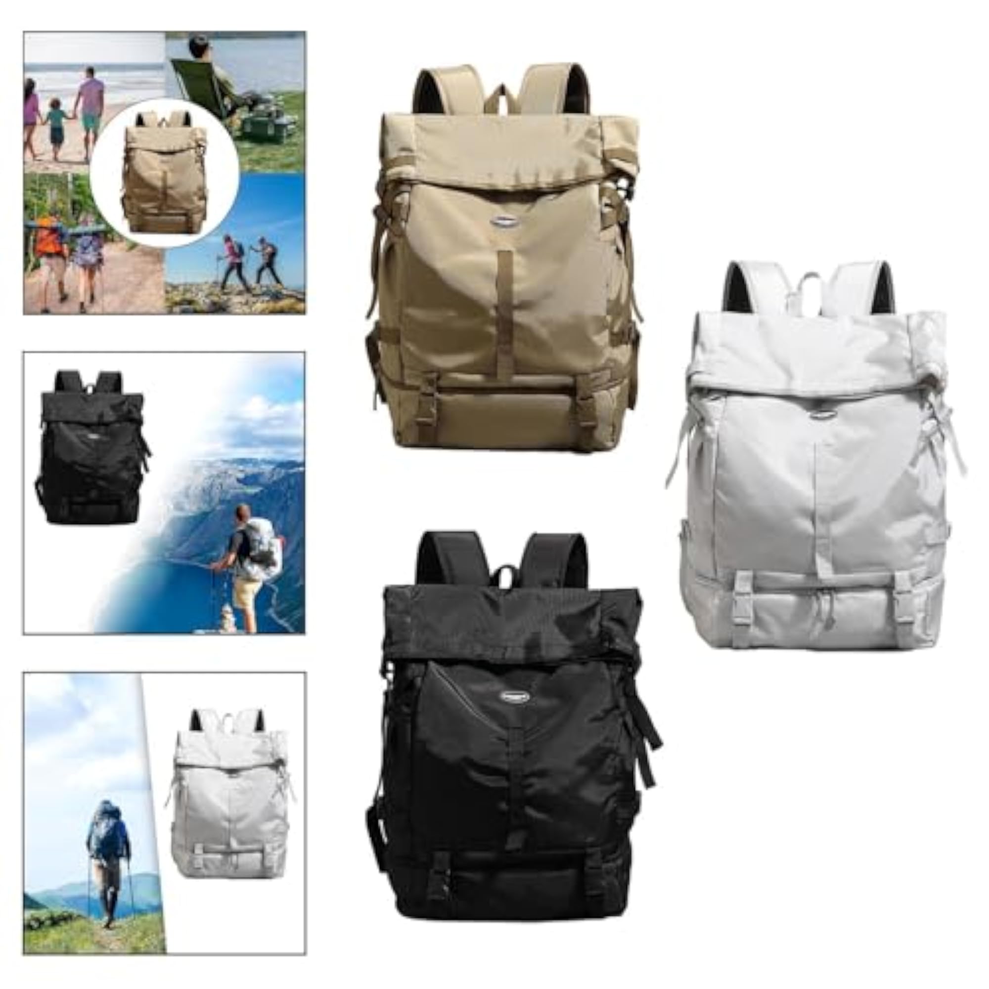 Travel Backpack with Shoe Compartment for Men and Women